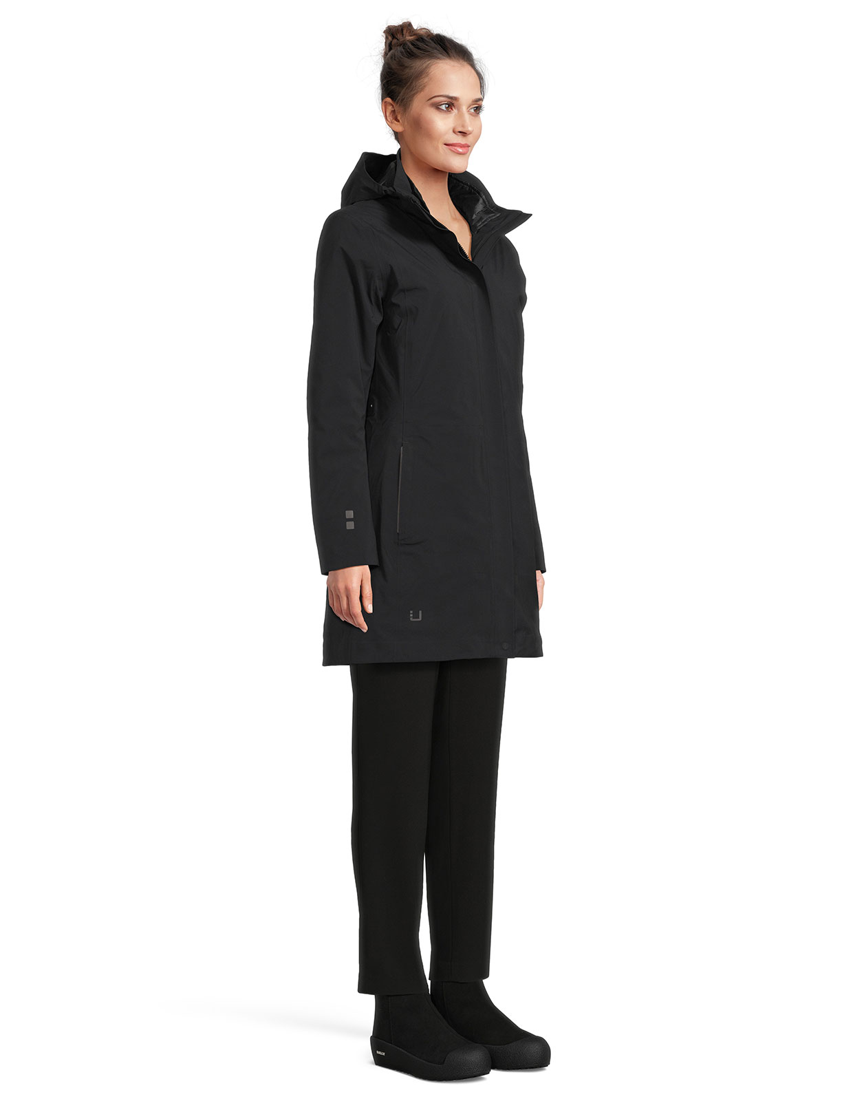 Nova Coat Black Stl XL