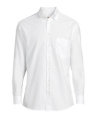 Regular Fit Oxford Skjorta Vit Stl 43