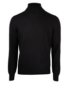 Roll Neck Fashion Fit Extra Fine Merino Black Stl 54