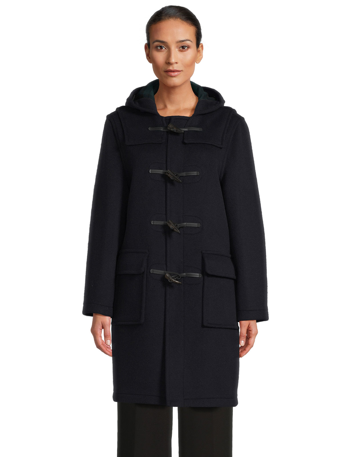 Women's Original Duffle Coat Navy/Blackwatch