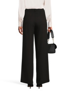 Ingrid Trousers Front Zip Black Stl 42