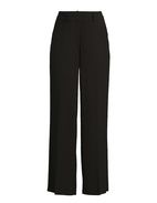 Ingrid Trousers Front Zip Black Stl 38