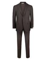 Academy Soft Suit 130's  Wool Brown Stl 46