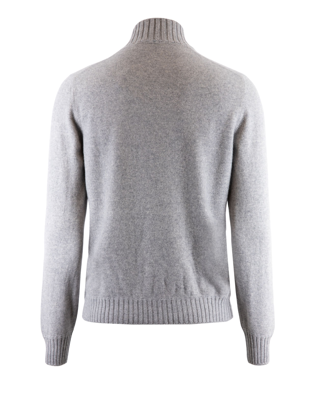 Half Zip Tröja Cashmere Grå