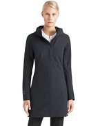 Althena Coat Pure Black Stl XL