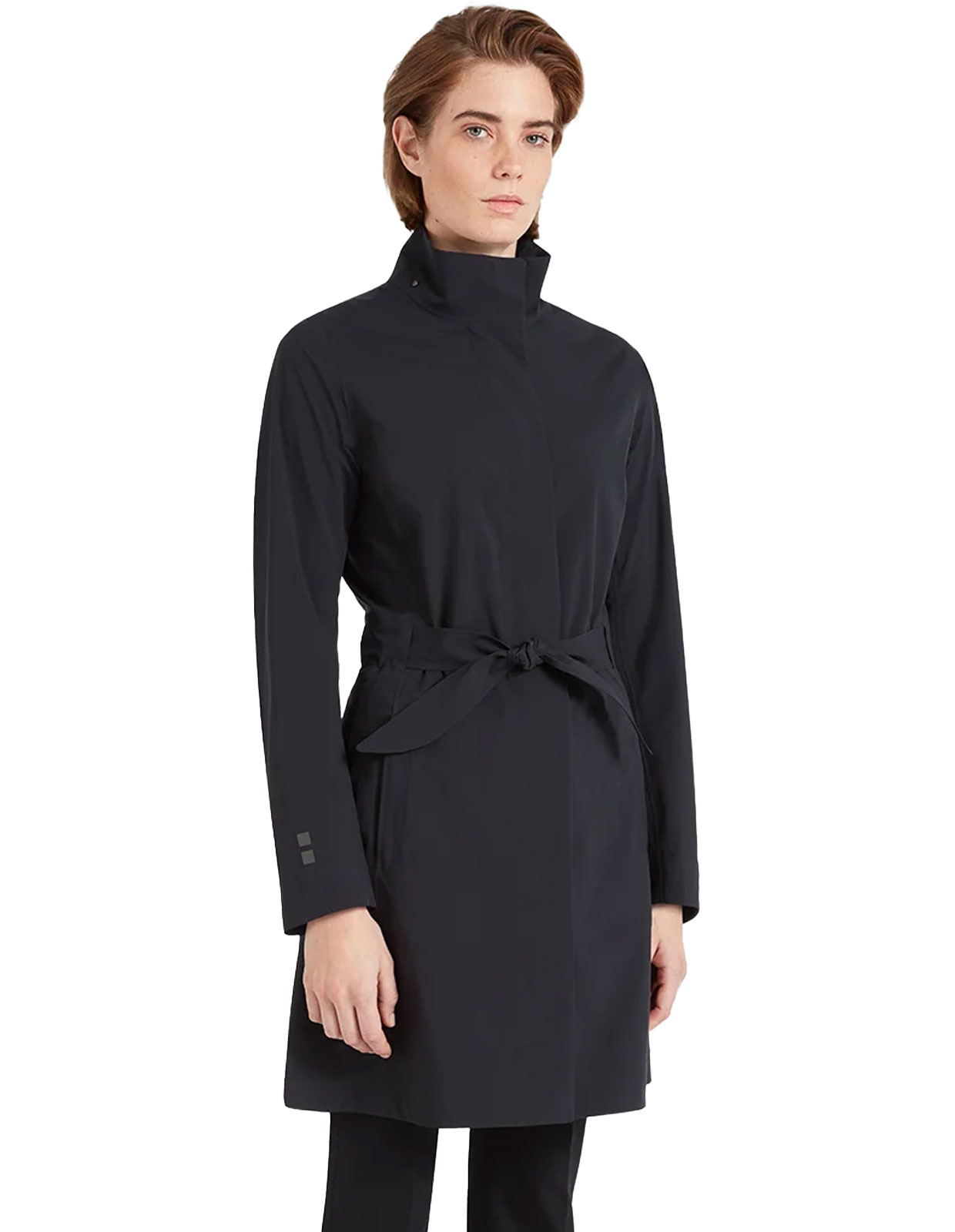 Elektra Coat Black Storm