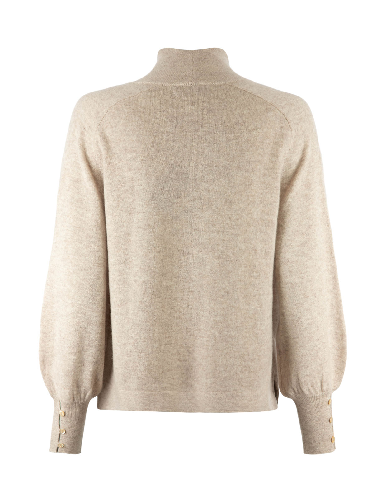 Shawl Cardigan Cashmere Beige