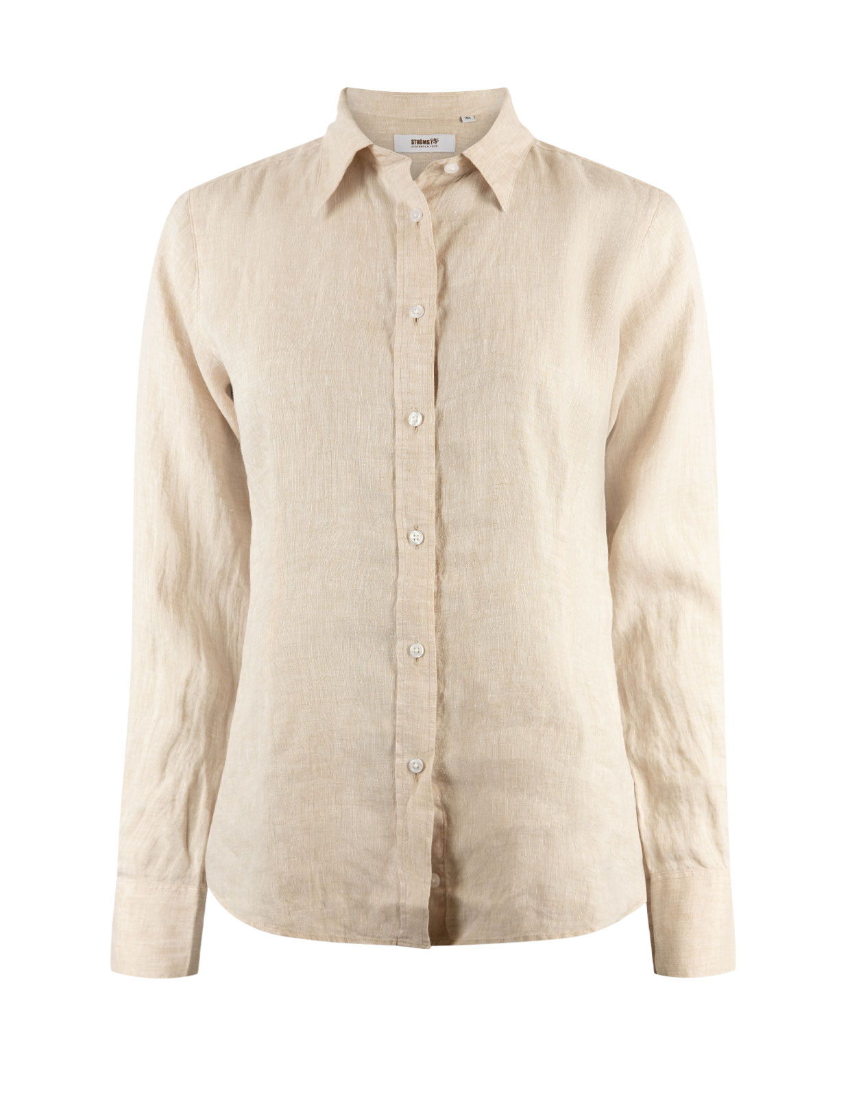 Skjorta Linne Beige