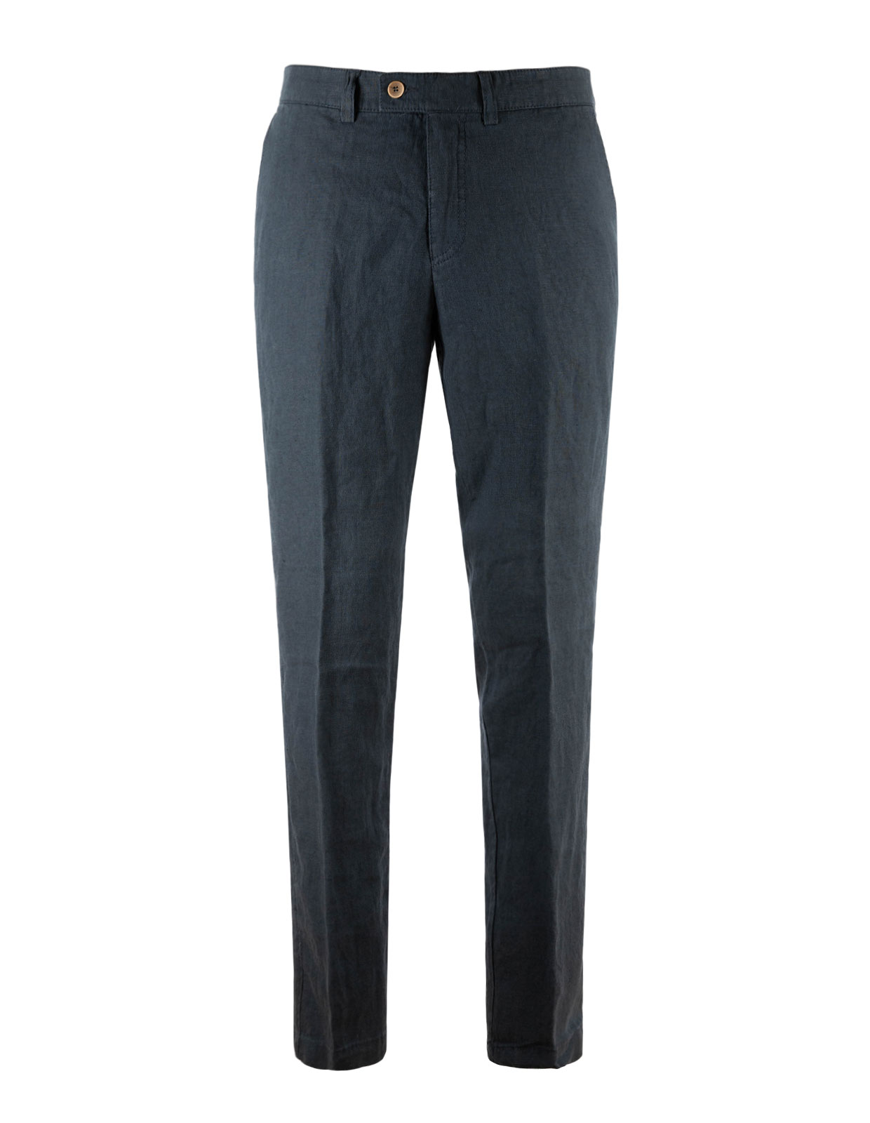 Slacks Chinos Linne Navy