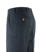 Slacks Shorts Linne Marinblå Stl 60