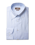 Regular Fit Skjorta Royal Oxford Ljusblå Stl 45