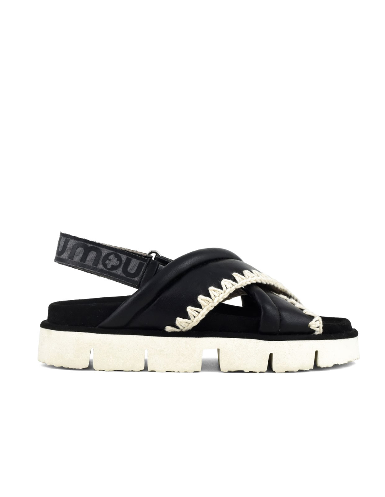 Criss Cross Bio Sandal Svart