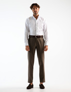 Slim Fit Skjorta Bomull White Stl 44