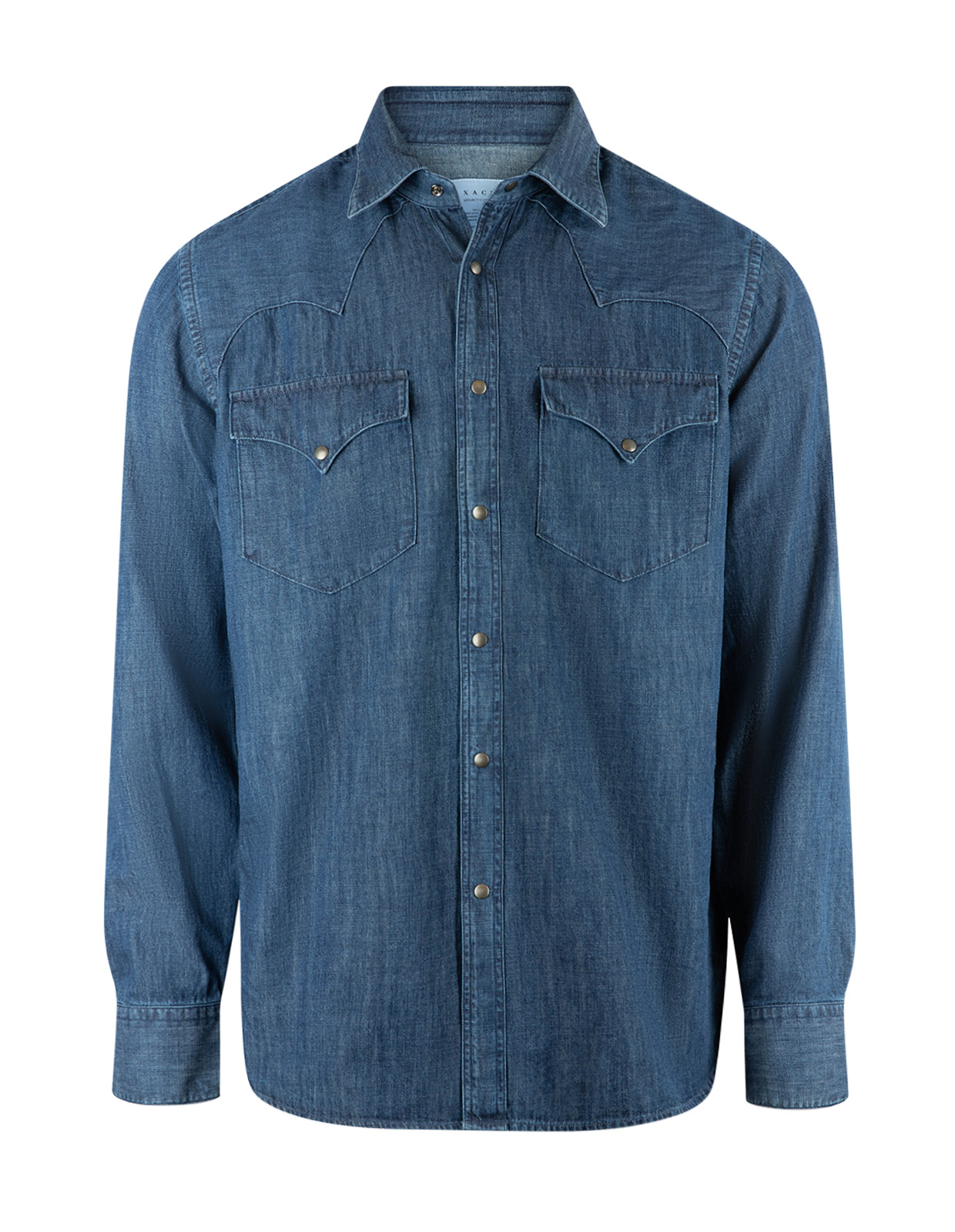 Jeansskjorta Western Denim Blå