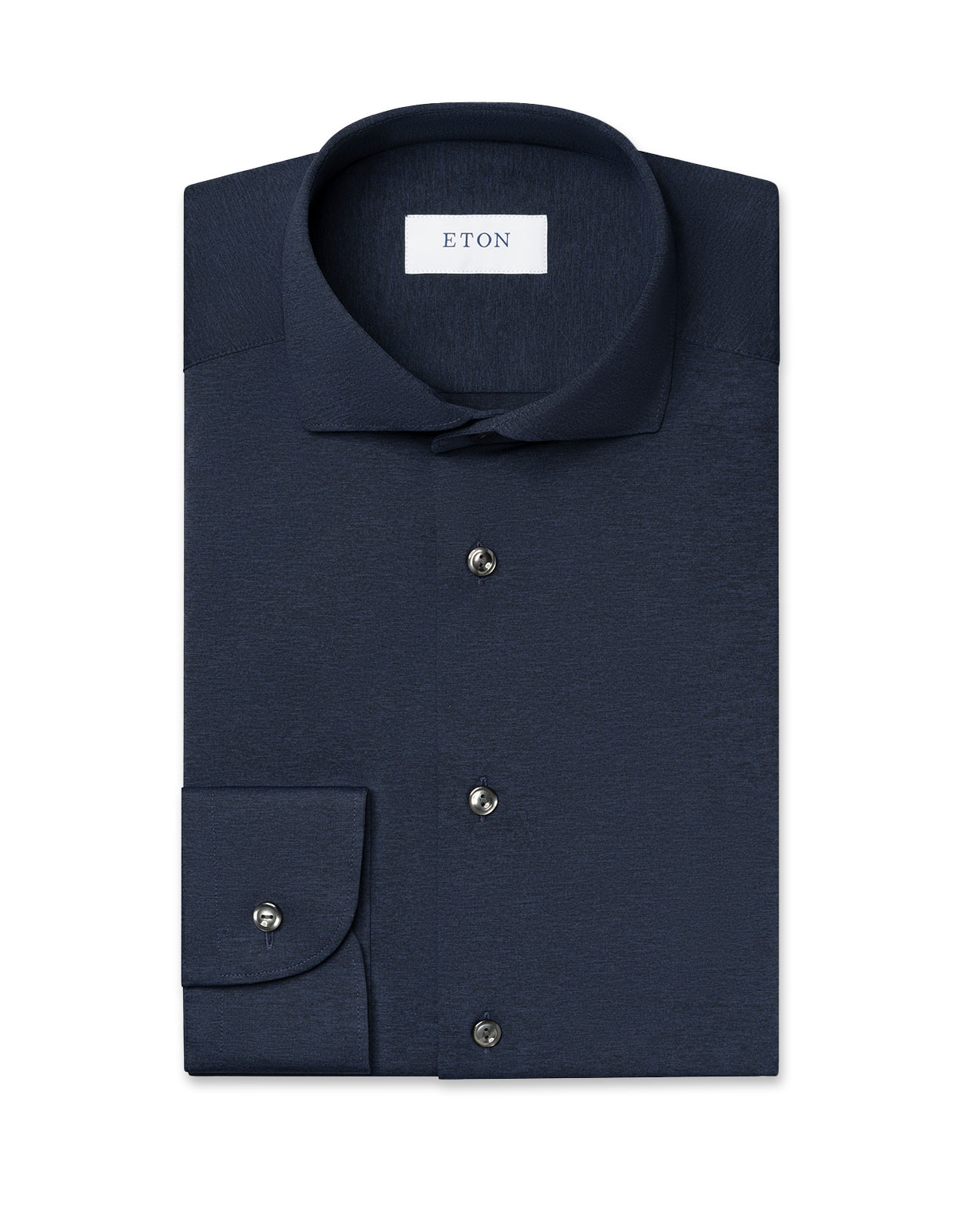 Slim Fit Fyrvägsstretch Melerad Navy