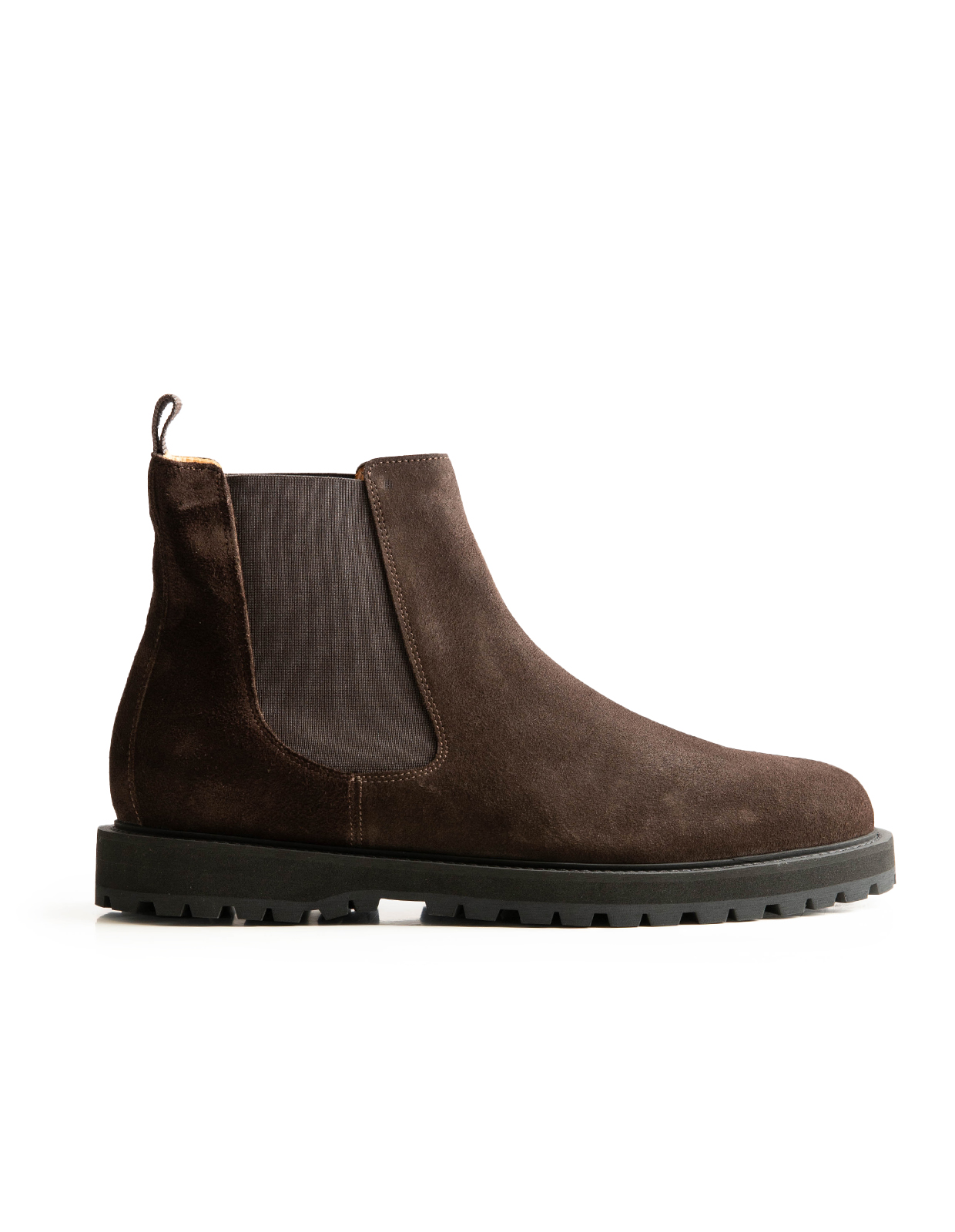 Crest Chelsea Boots Mocka Mörkbrun