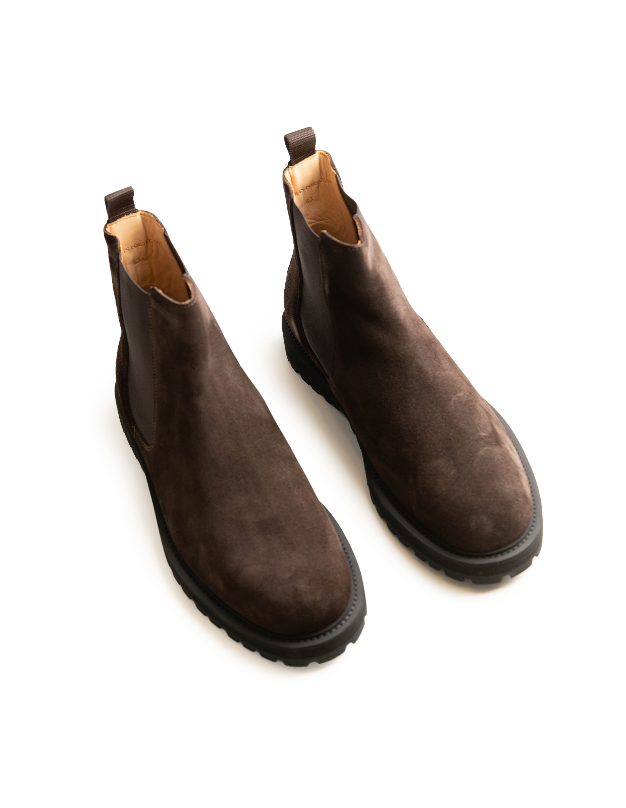 Crest Chelsea Boots Mocka Mörkbrun