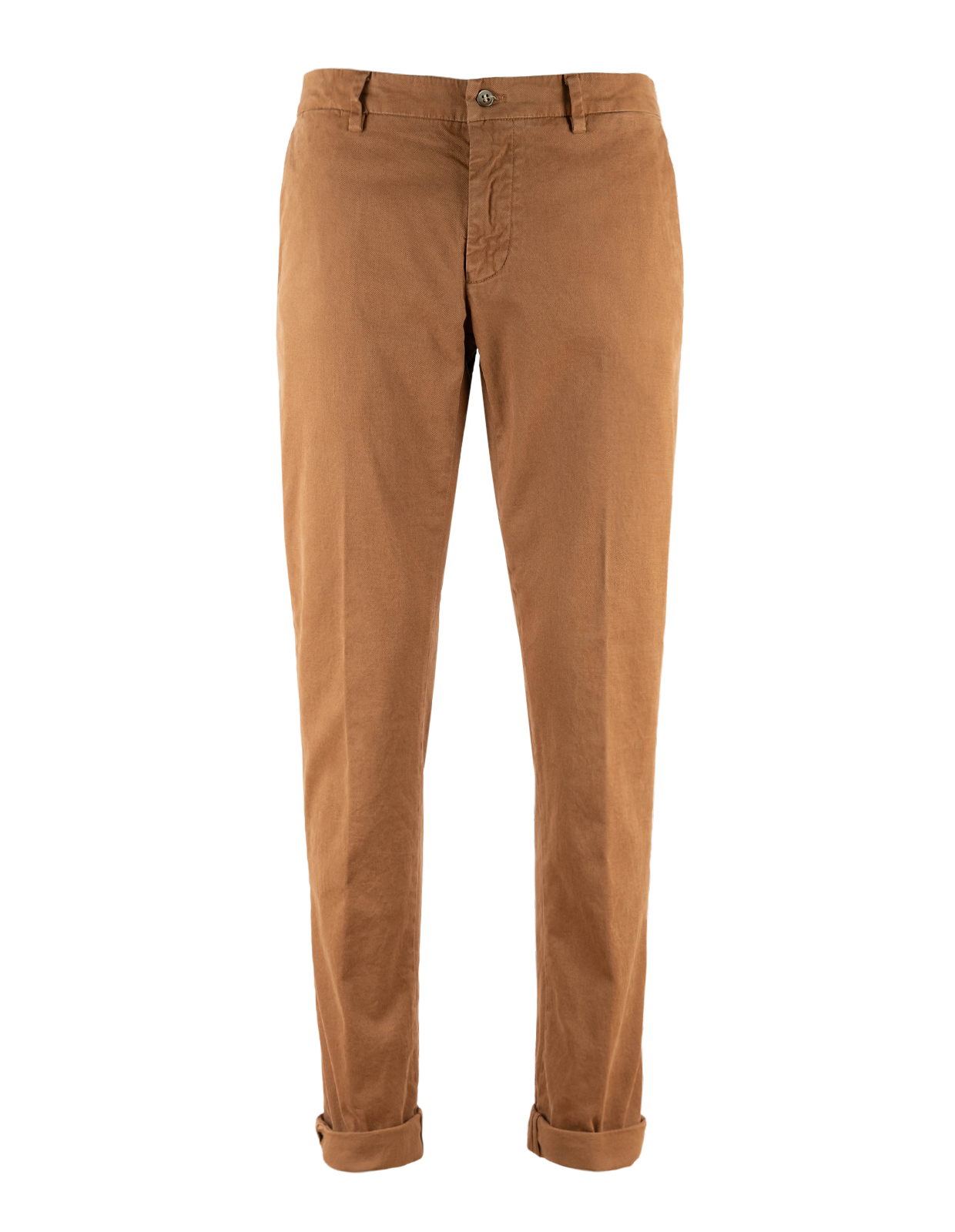 New York Chinos Rostbrun