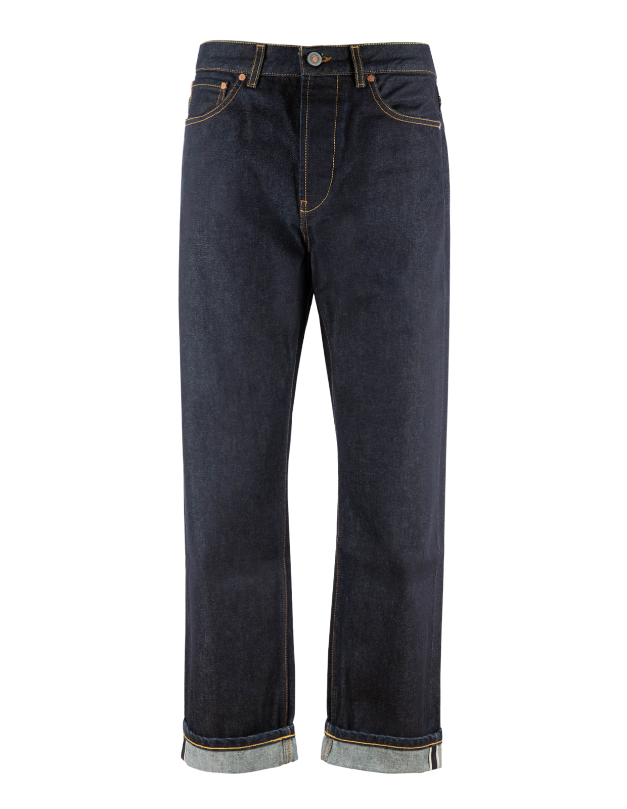 Rudolfo Jeans Selvedge Rådenim Mörkblå