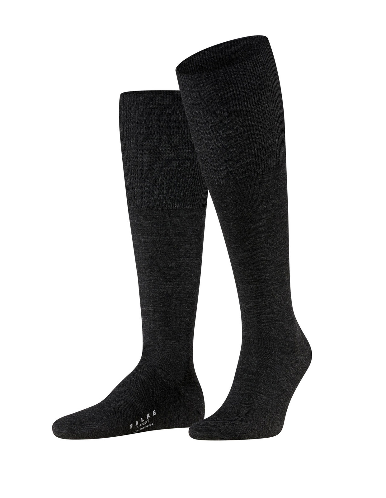 Airport Long Wool Sock Antracit