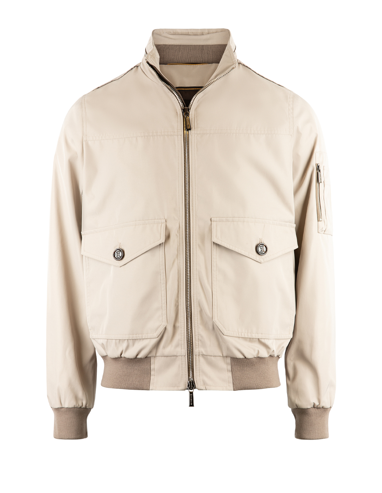 Aiden Bomber Jacka Gråbeige