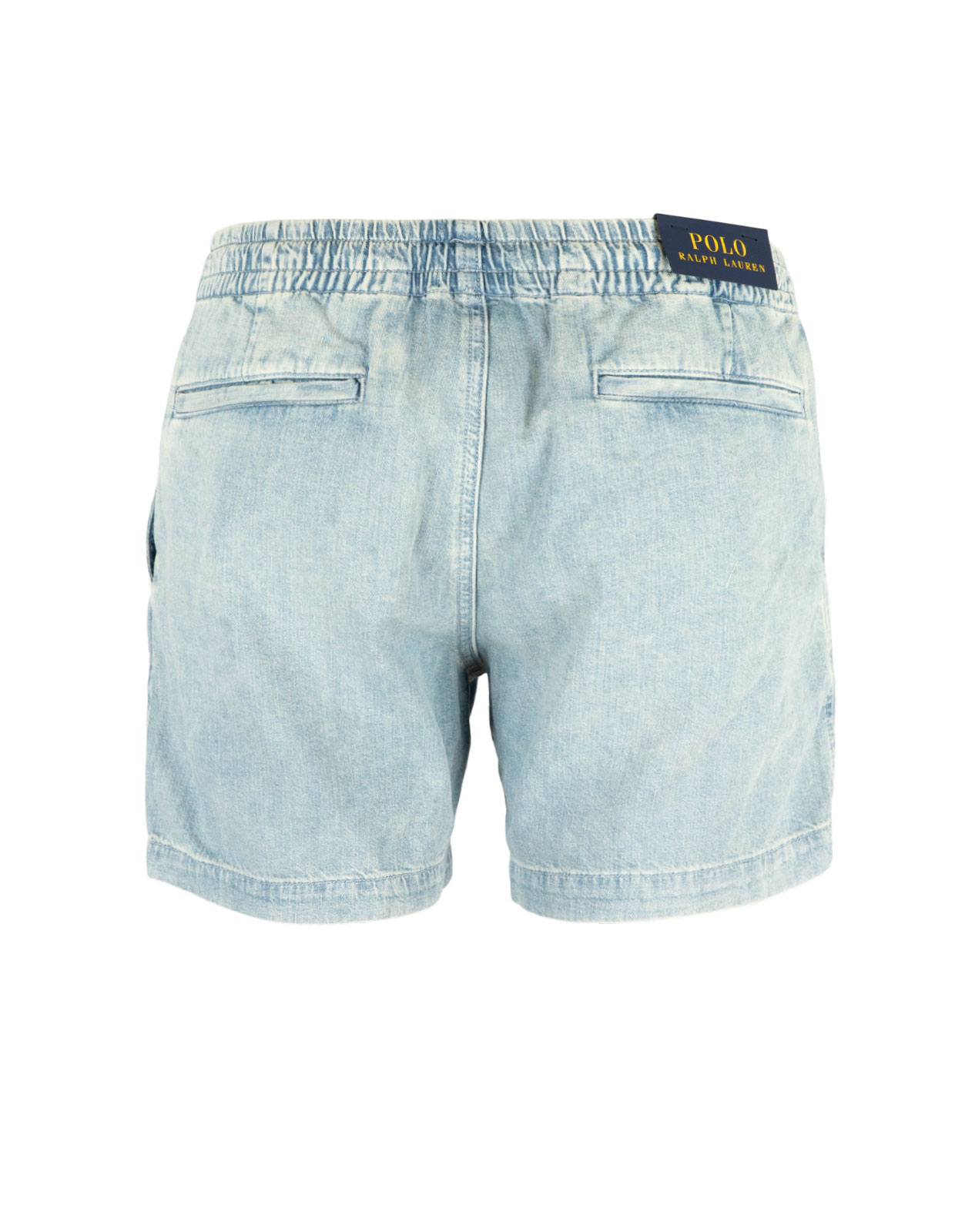 Lathan Prepster Denim Shorts Ljusblå