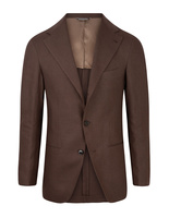 Sartorial Jacket Linne Brun Stl 52