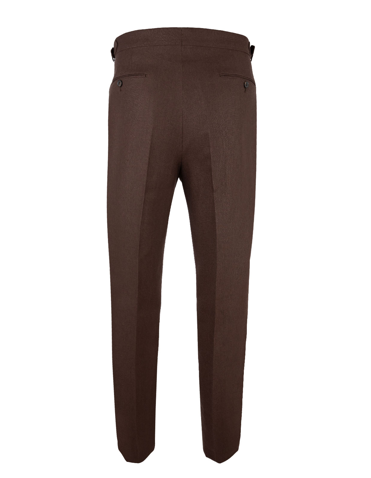 Sartorial Trouser Linne Brun