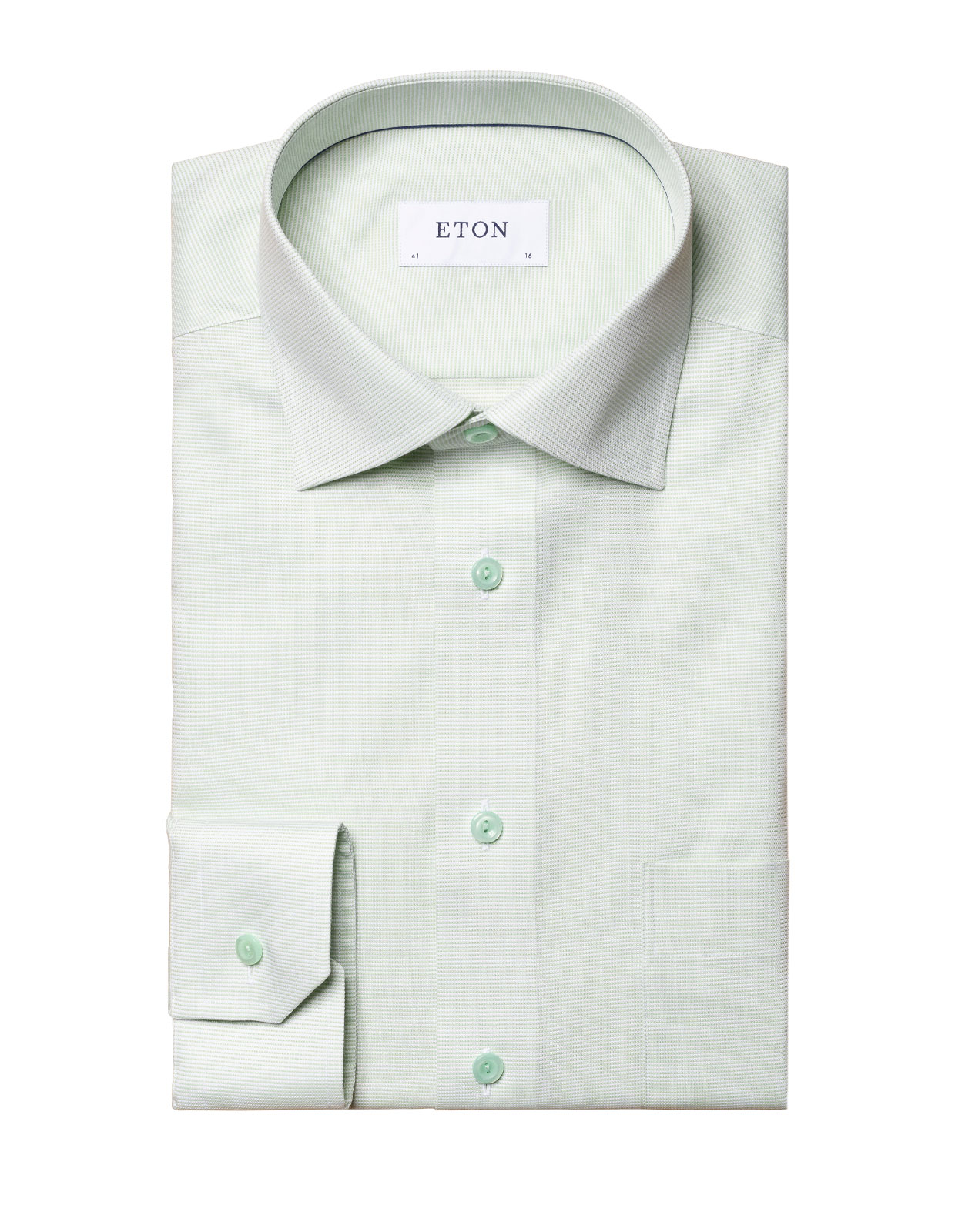 Classic Fit Twill Shirt Green