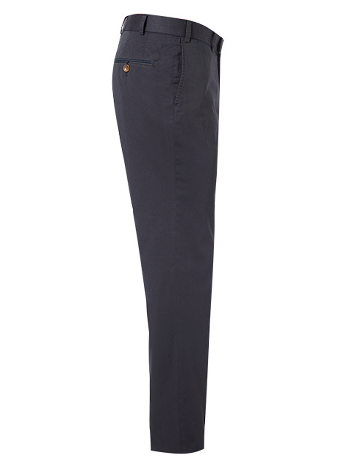 Peakers Chino Regular Supima Satin Navy Stl 50