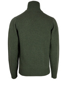 Ballater Cardigan Lammull Mossgrön Stl 58